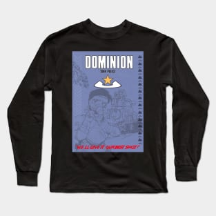 Dmonion tank police minimalist artwork Long Sleeve T-Shirt